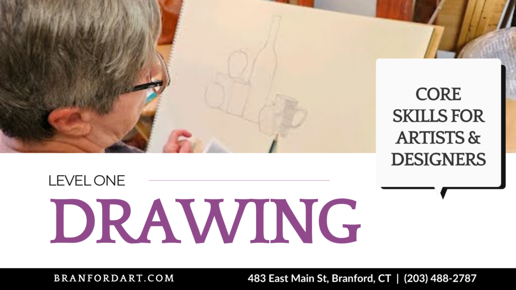 Level 1 Adult Drawing Class at the Branford Art Studio with Marc Massaro